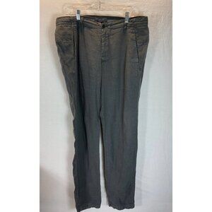 Transit Uomo Mens Gray 100% Linen Made in Italy Size XL resort Luxury